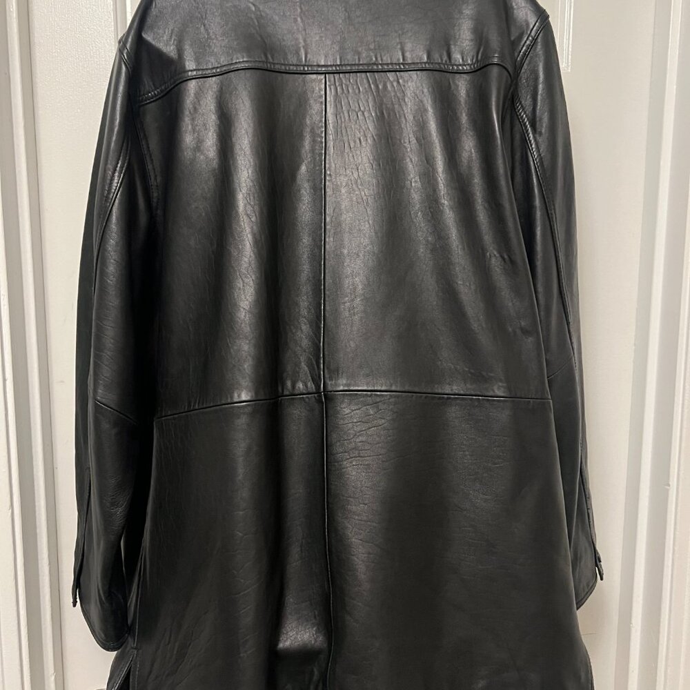 Leather Elements Black Leather Jacket - image 4